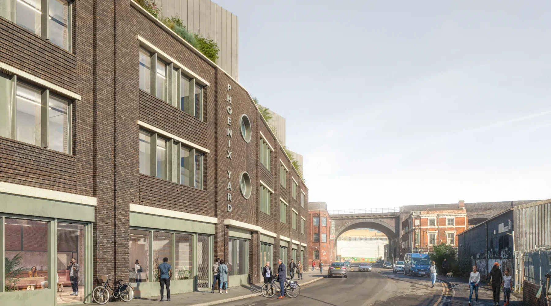 CGI - Phoenix Yard Digbeth Birmingham